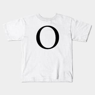 Black O Kids T-Shirt